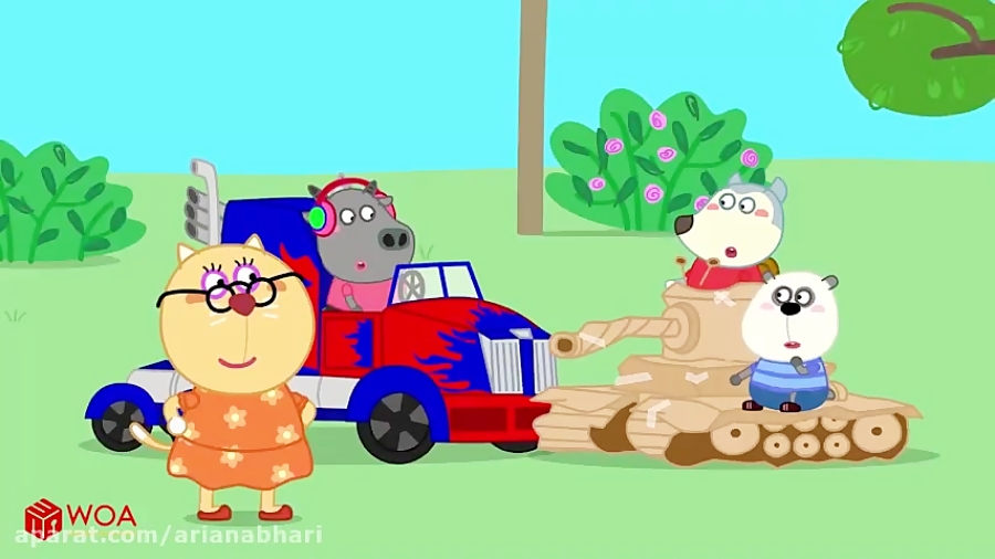 مجموعه کارتونی Wolfoo قسمت 28